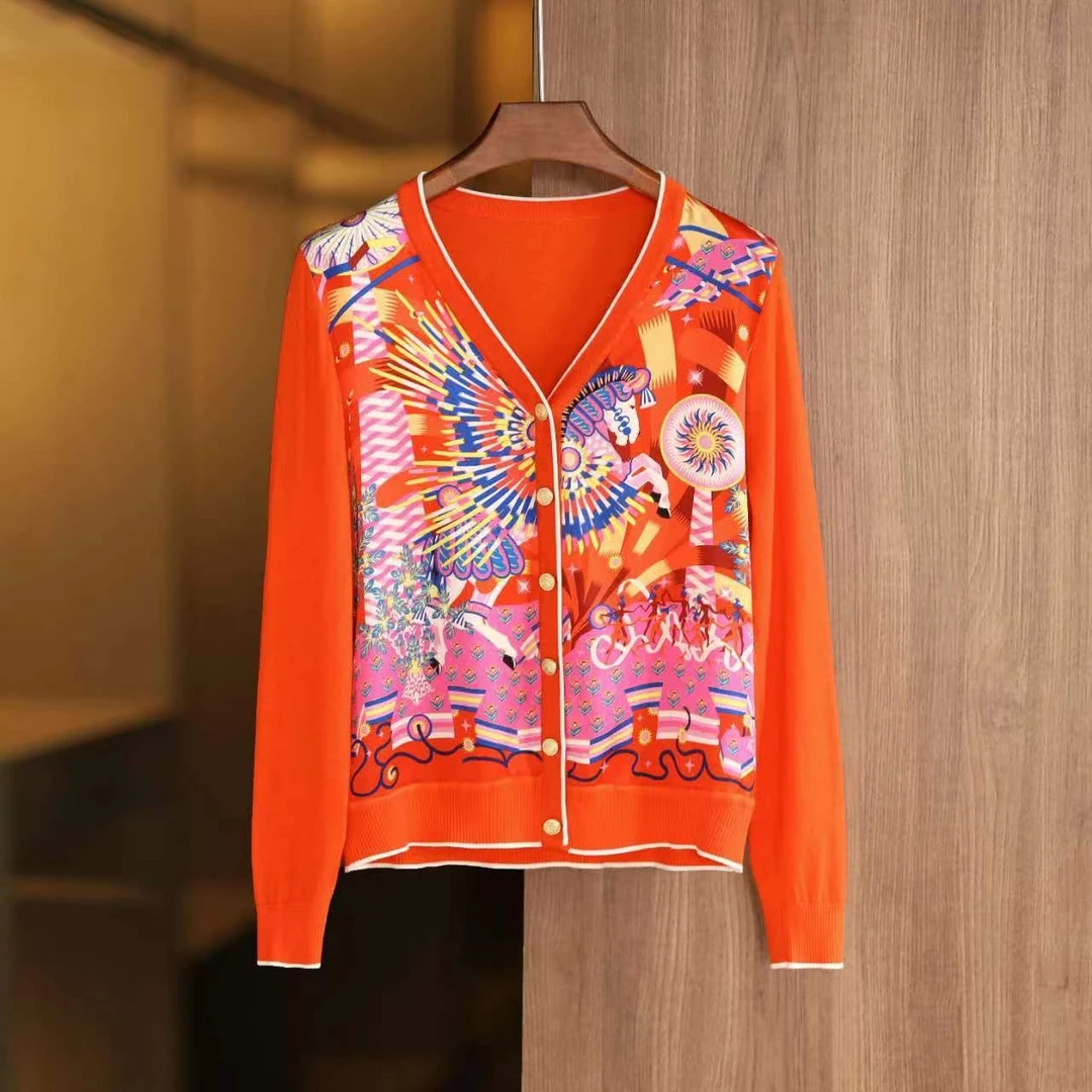 【鸿运当头】TT&HAN ER 鸿运当头红色系秋季新品轻奢百搭外套-120