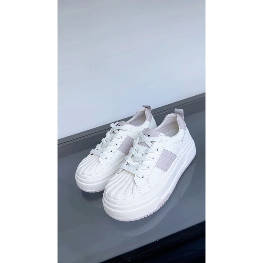 品牌原单卡姿丽高端轻奢头层牛皮休闲鞋【清仓】【D3】-5385