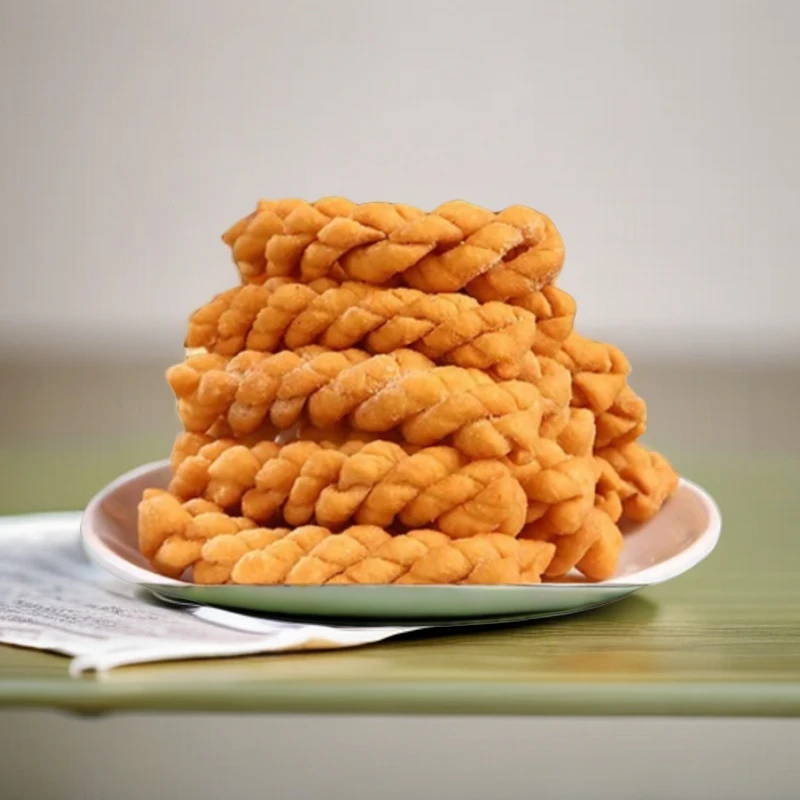 【山药麻花】静静家山药麻花五香味脆香可口小时候的味道酥脆小吃