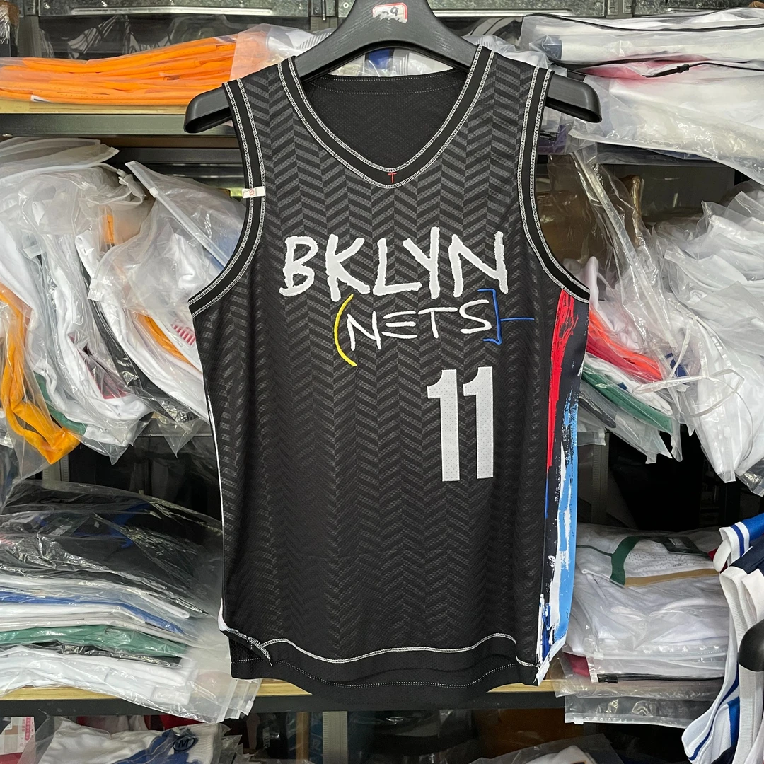 XS码〖AU球员版〗清货100-120斤刺绣球衣男士篮球服运动速干无袖