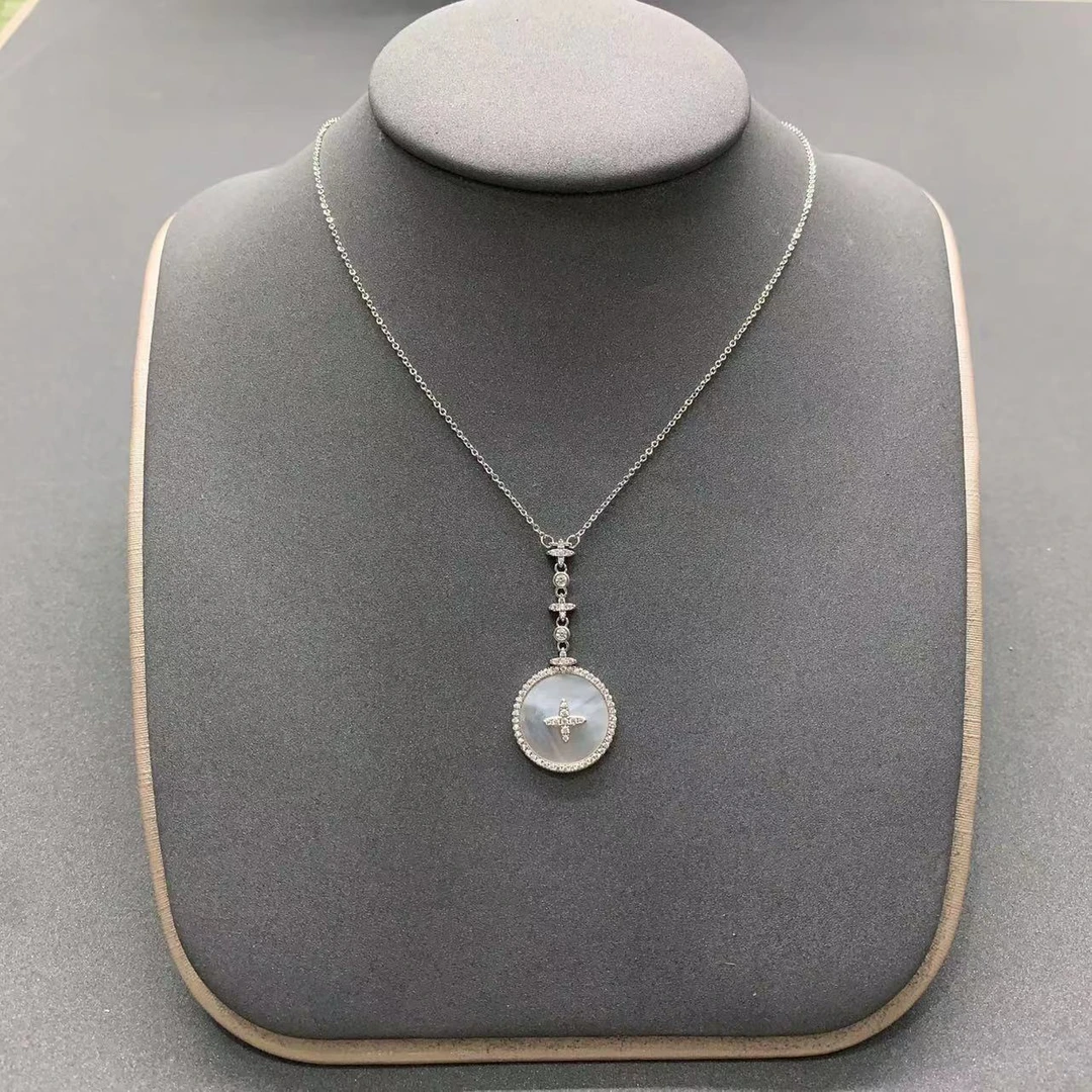 铜合金项链 3898【清年故梦】轻奢项链