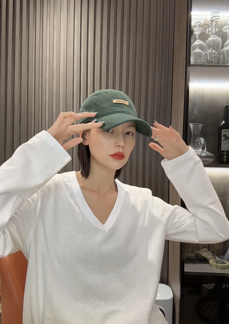 ZLAbout-us【时尚单品】简约风韩系百搭潮流字母鸭舌帽