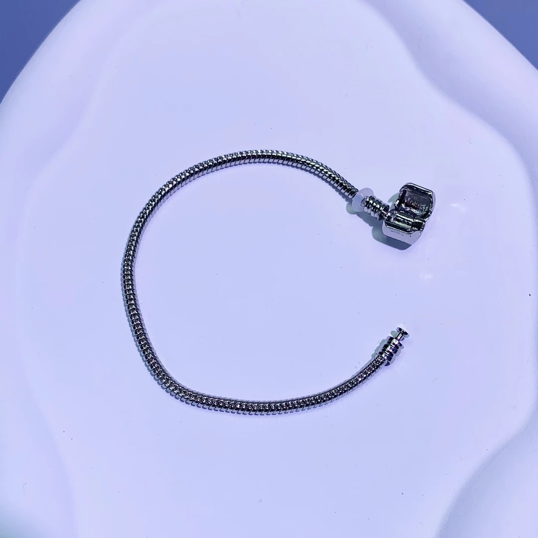 经典蛇骨卡扣链条 手工串珠DIY