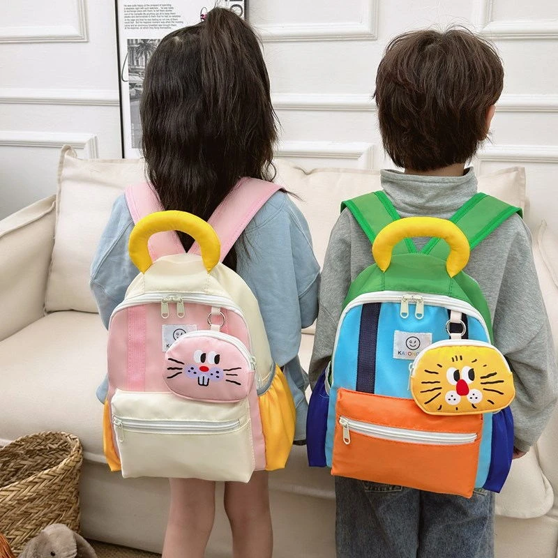 幼儿园儿童书包2024新款卡通男女童宝宝超轻双肩包小学生出游背包