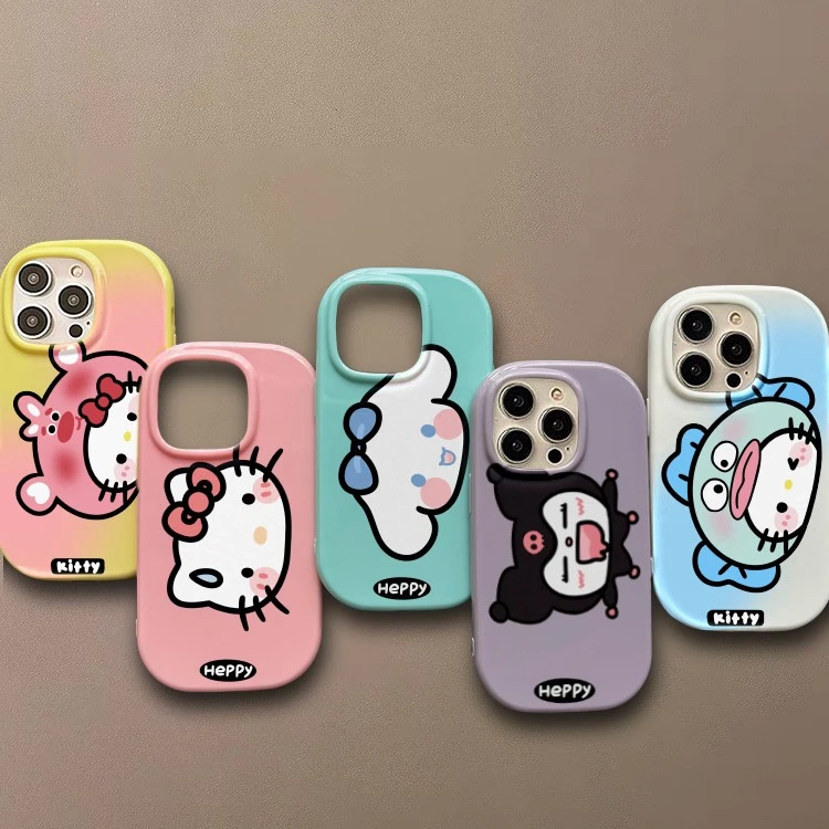 iphone15/14promax手机壳苹果13卡通12/11全包xrxs软壳78plus可爱