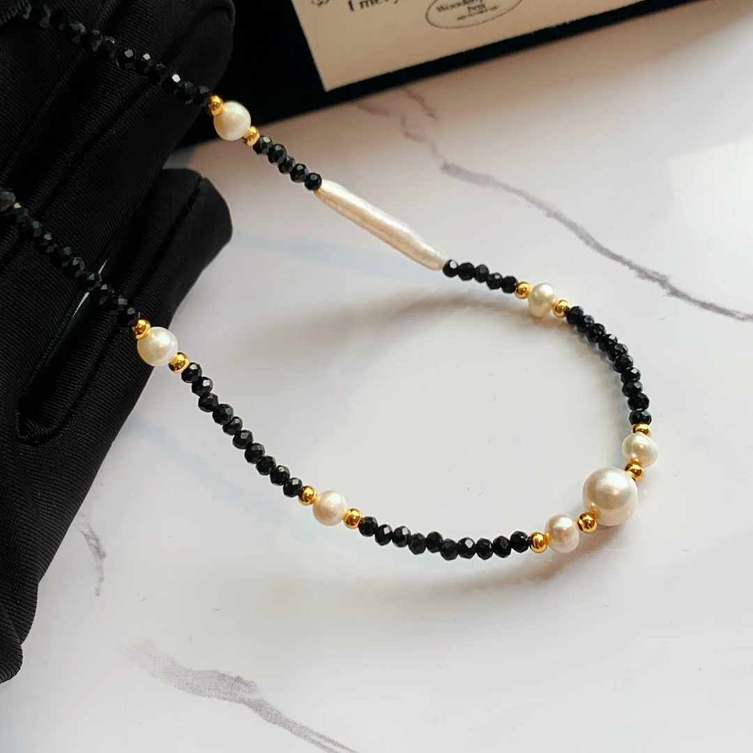 米梵缇 铜项链 小众设计原创款复古性感时尚个性颈链女 A2-013