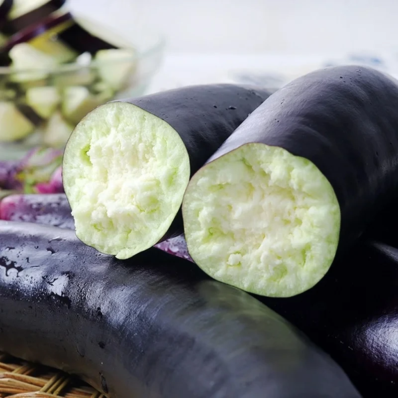 东北新鲜紫茄子现摘现发2斤包邮