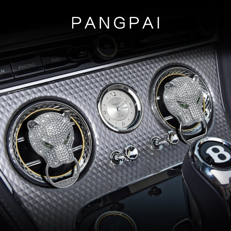 PANGPAI/庞派豹禧车载香水汽车出风口持久淡香氛车用品车上摆件女