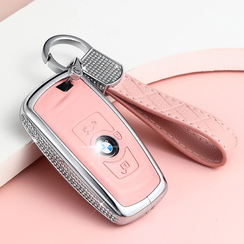 适用于宝马320li钥匙套5系3系1系535钥匙包525X3X4汽车钥匙壳扣女