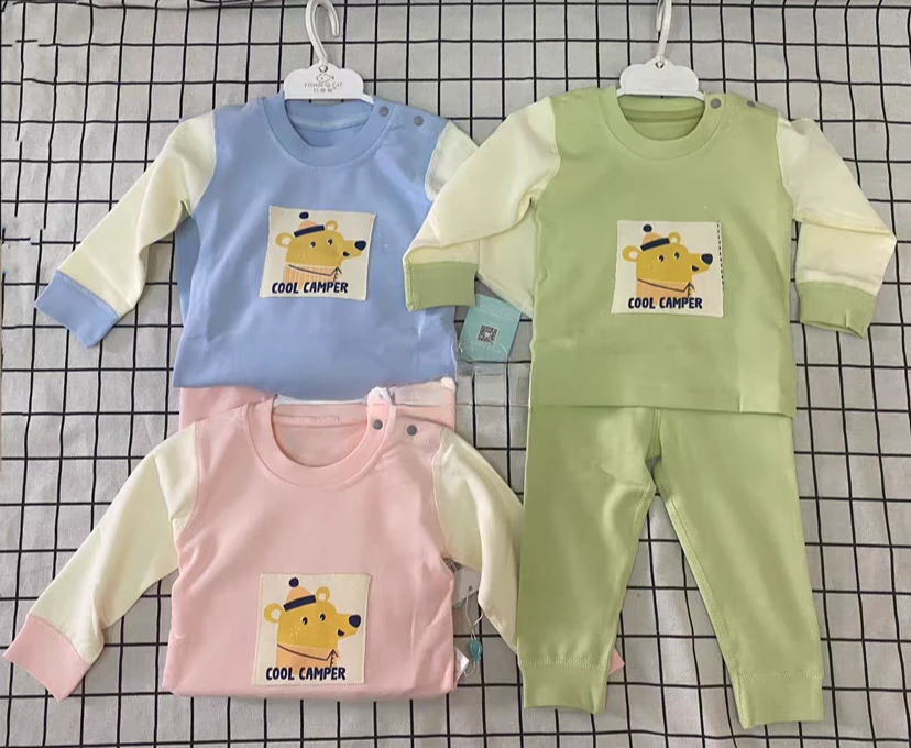 83119宝宝秋冬分体两件套睡衣儿童秋衣秋裤春秋季家居服套装