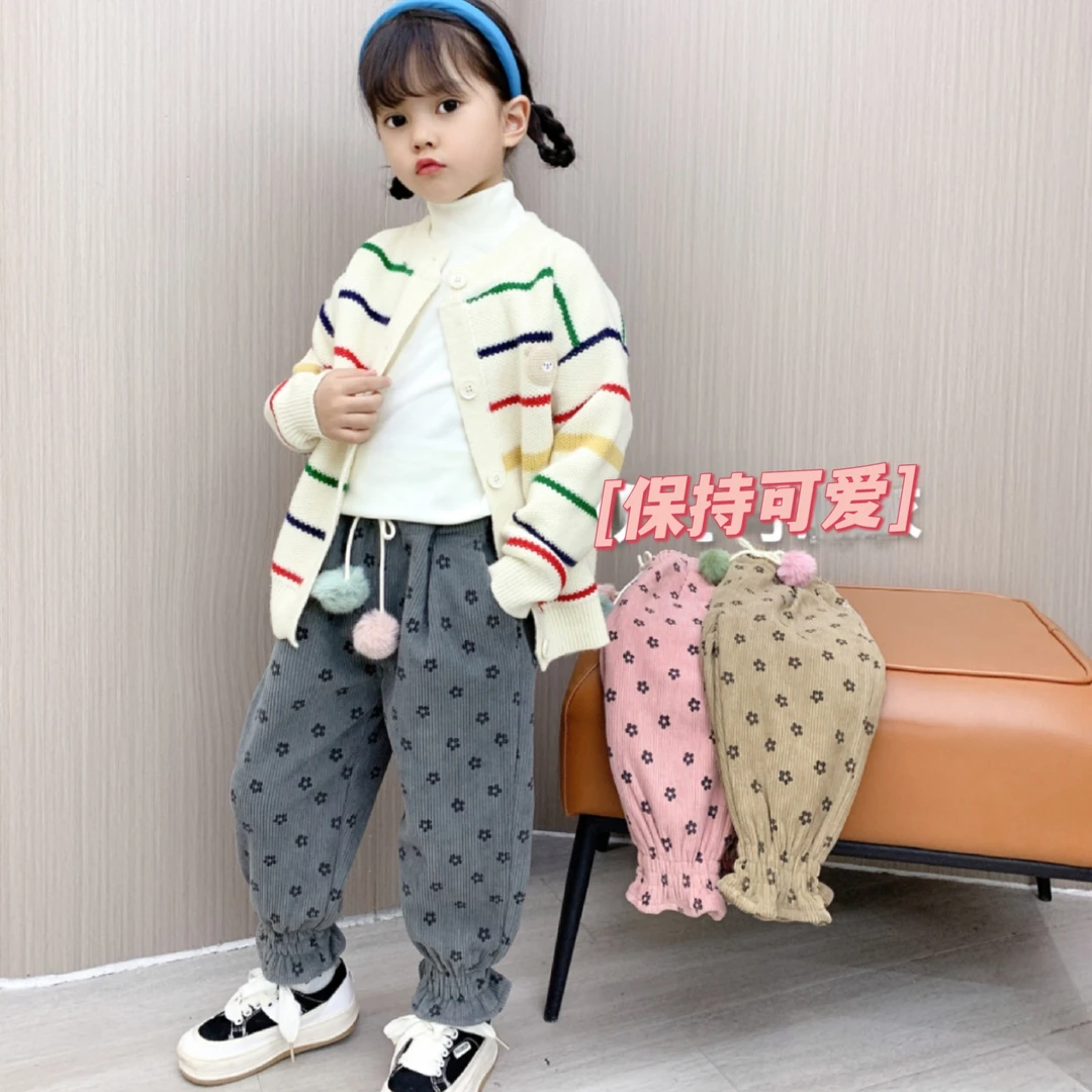 【方姐专属】A15棒棒虎男女宝宝灯芯绒条绒裤子