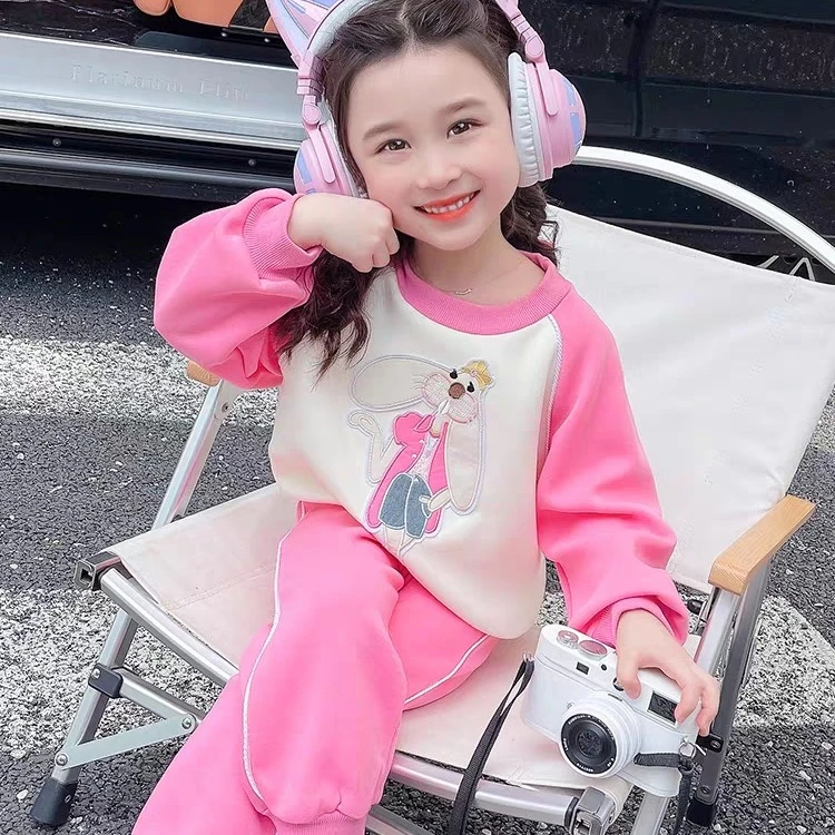 3463 女童秋装套装洋气儿童卫衣裤子小童装宝宝两件套秋季