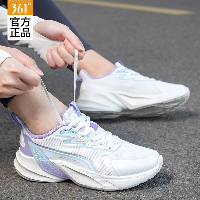 361女鞋运动鞋2025秋季新款网面透气跑鞋361度秋季减震休闲跑步鞋