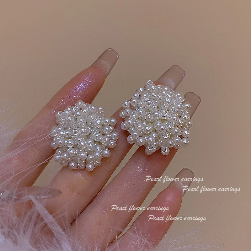 铜合金耳饰 【烟火】法式烟花气质简约ins耳钉小众女A310