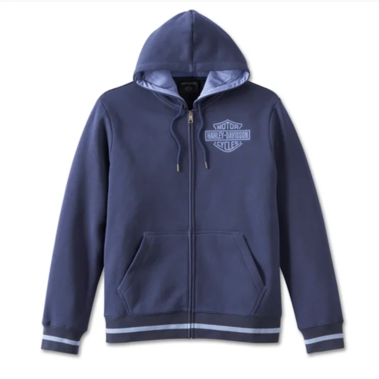 哈雷戴维森男士开衫卫衣（断码） 96776-23AC