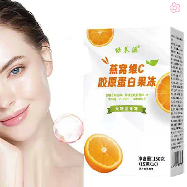 【4盒】燕窝维c胶原蛋白果冻真材实料独立包装果味果冻精心调配