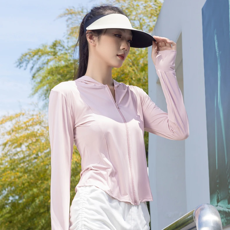 新【顶配冰钛原纱】小野同款修身防晒衣防紫外线凉感外套