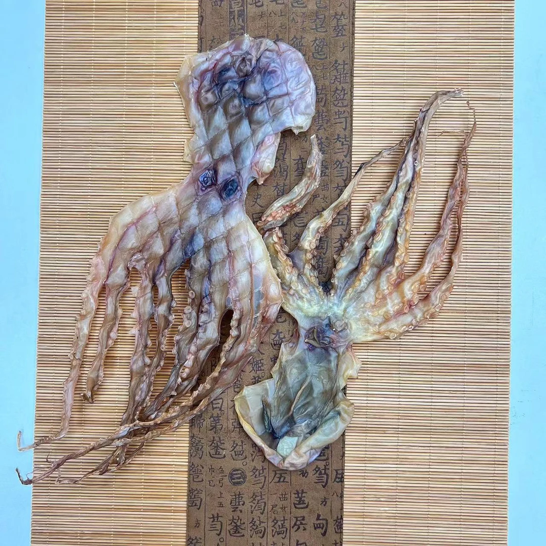 珍品老胶精选章鱼干花胶