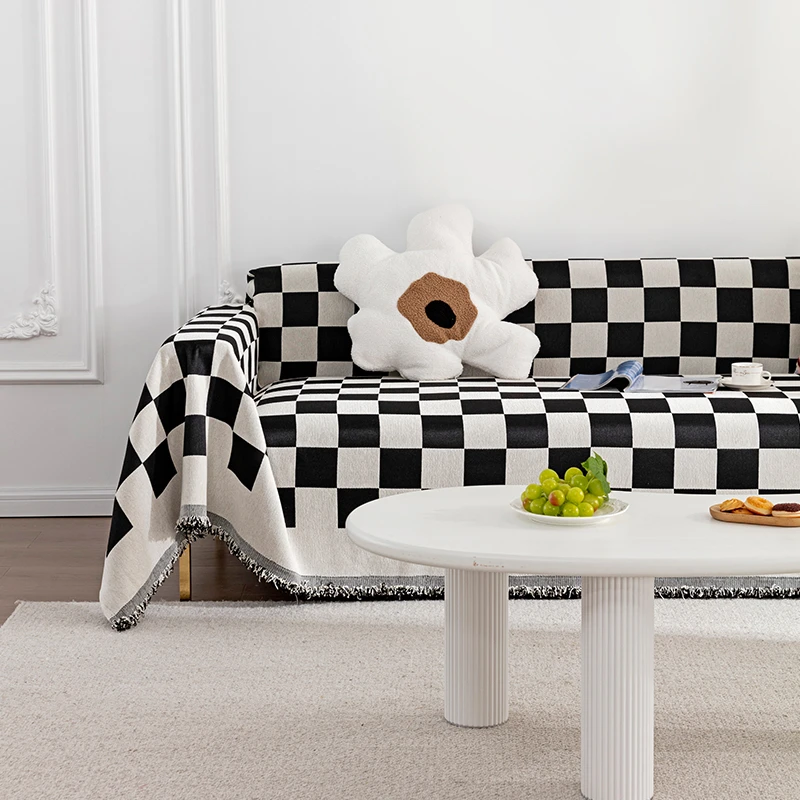 【清仓款】雪尼尔沙发盖巾四季可用 高克重高品质