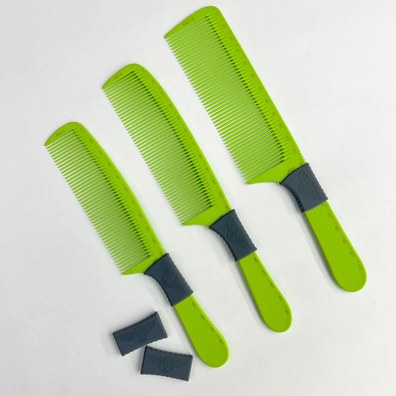 战虎剪发梳男发苹果梳超薄平头梳女士短发梳双用理发梳型师专用梳