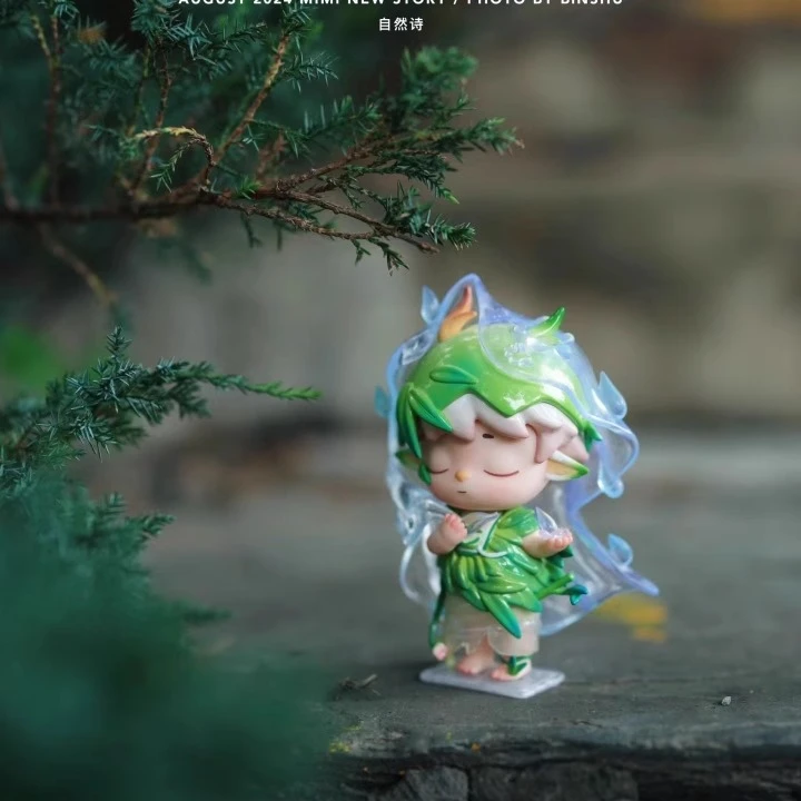 【星星爱潮玩】黑玩mimi自然诗系列盲盒潮玩手办玩偶摆件生日礼物