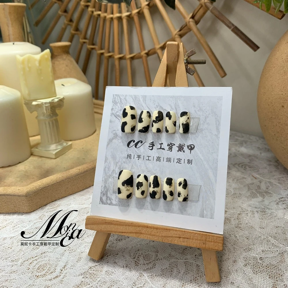 【随机款式】莫妮卡纯手工穿戴甲片 码数联系客服