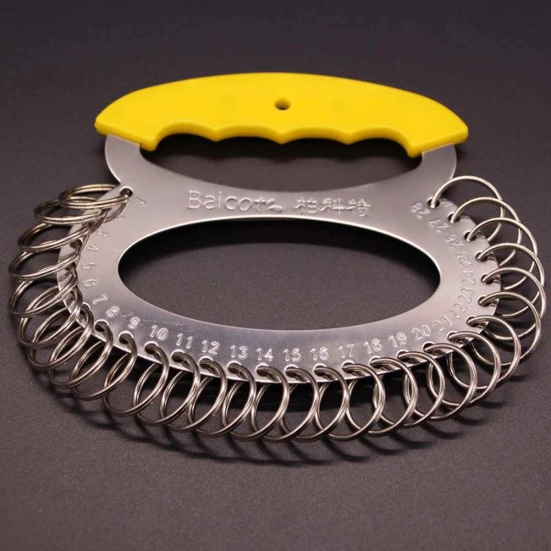 钥匙盘带标记牌钥匙串收纳不锈钢多功能挂扣出租房钥匙管理圈