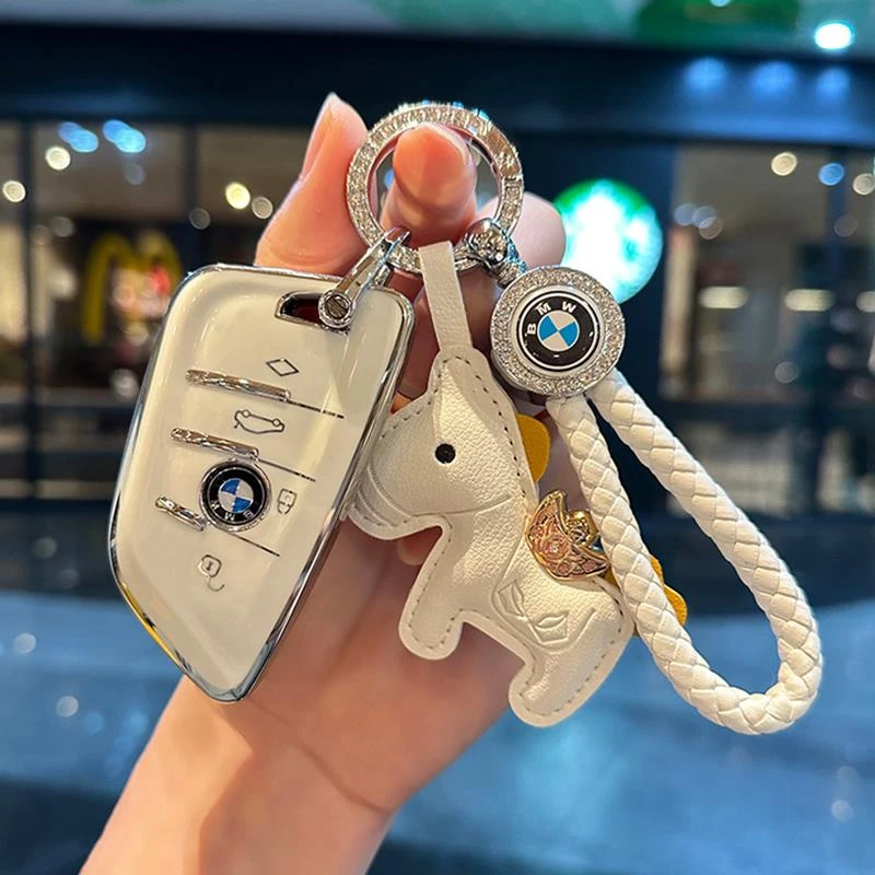 专用宝马钥匙套3系5系1系7系x1x2x3x4x5x6刀锋壳530车320li女包扣