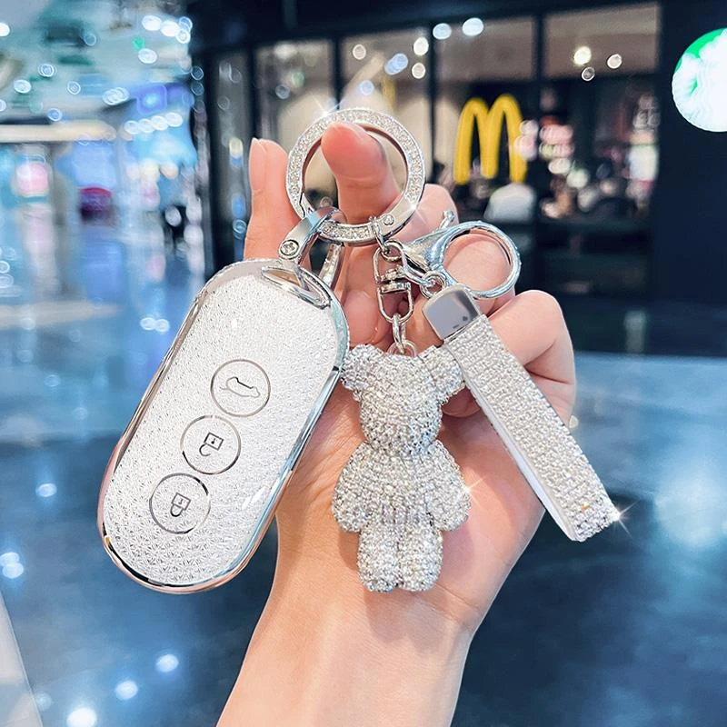 问界m7钥匙套m9华为m5新卡片卡套专用新款高级AITO壳扣车女用品