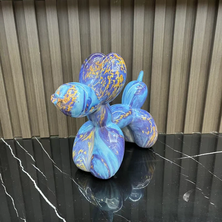 (11)汽球狗家居摆件玄关钥匙收纳摆件客厅电视酒柜装饰品