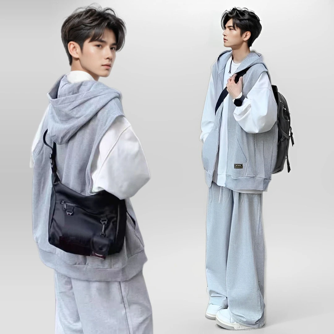 14-17岁中学生15初中生18帅气男装16青少年秋季套装2025新款潮流