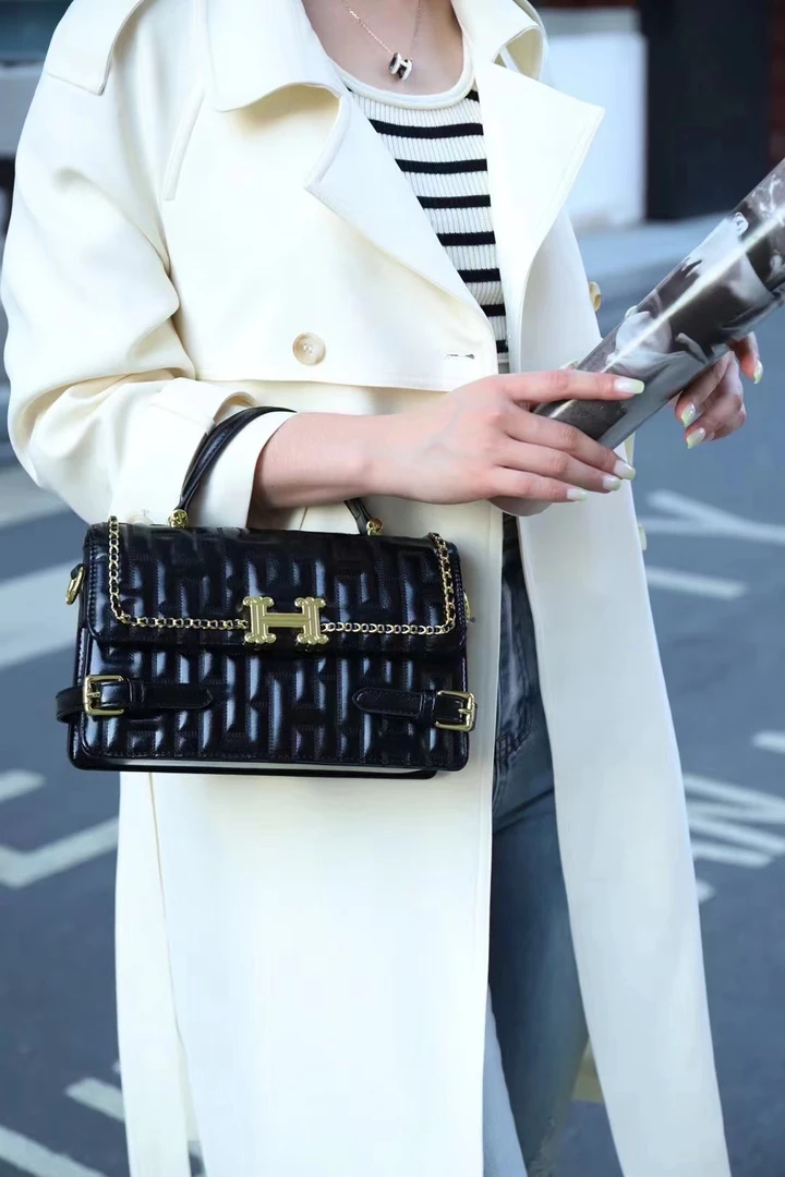 CD/新款百搭复古女包休闲包斜挎包女士手提包（6976）