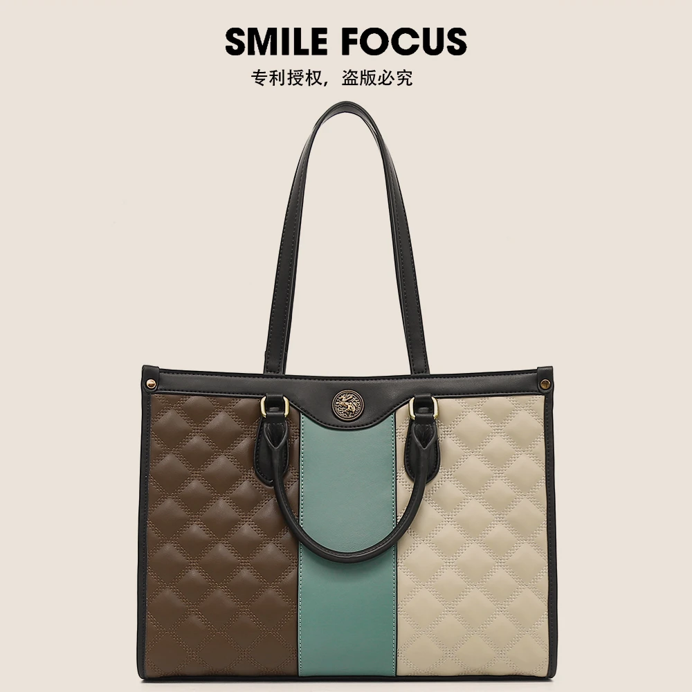 SMILE FOCUS/高端微笑米兰系列托特包手提包休闲包斜挎包(2720)