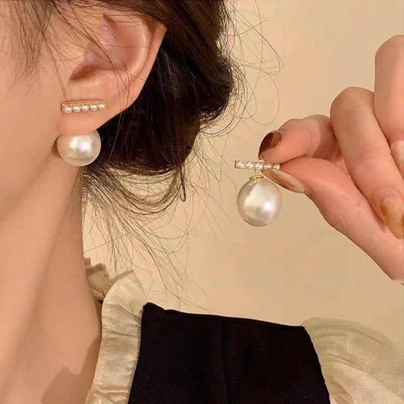 珂梵款【风卿】小众简约珠珠耳饰