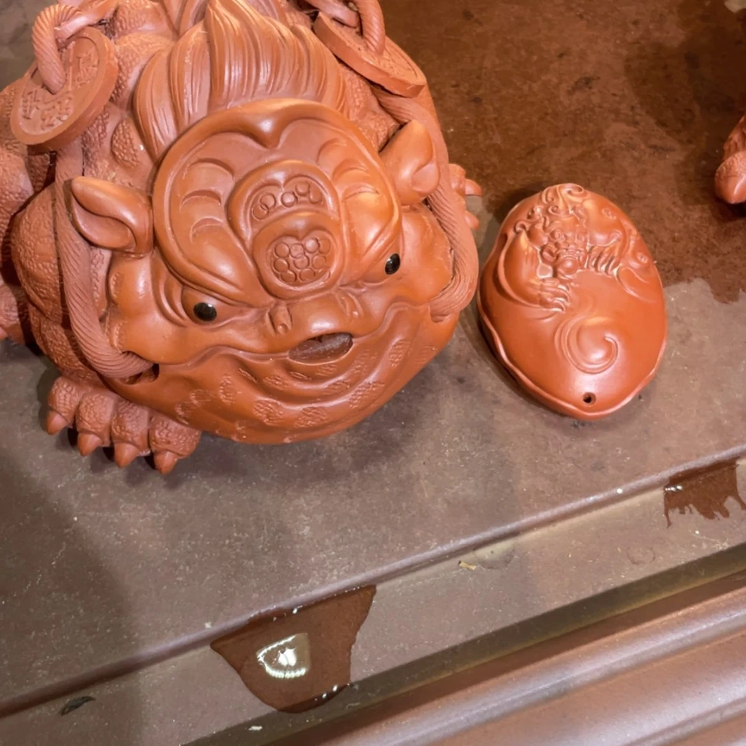 【闪购商品】紫砂茶宠暮**头品润紫砂