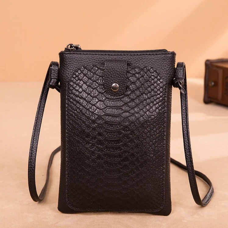 【头层牛皮】真皮女包单肩斜挎包161