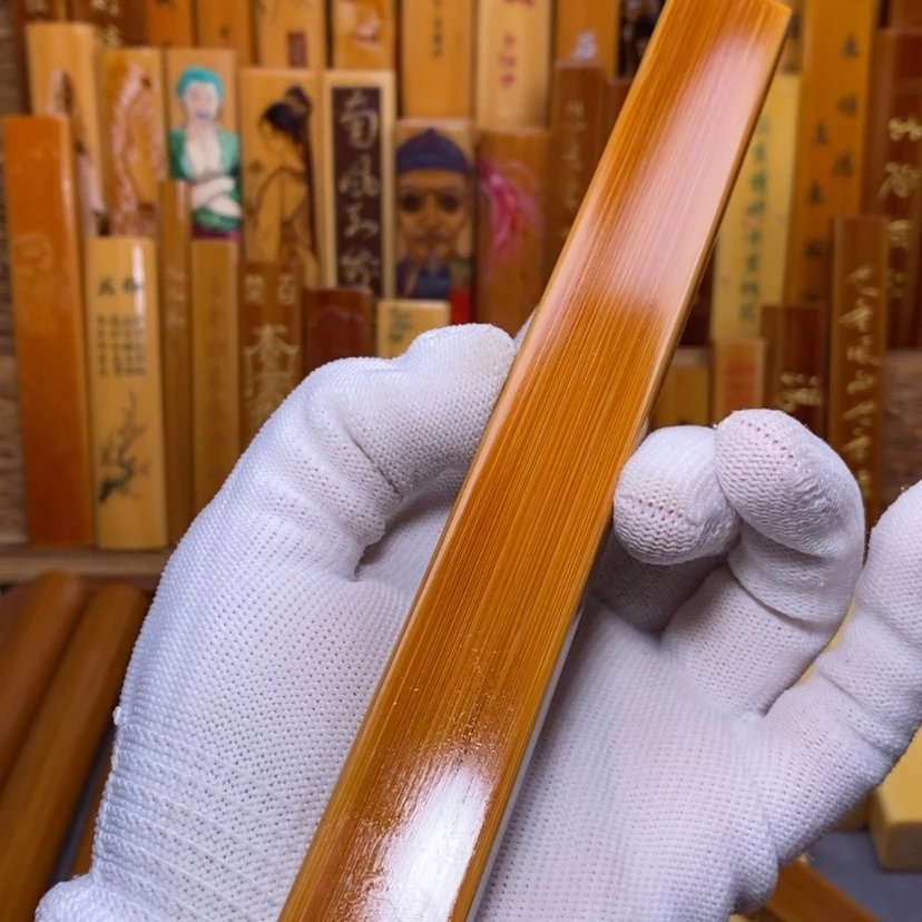 【闪购商品】实心玉竹竹雕满**煌