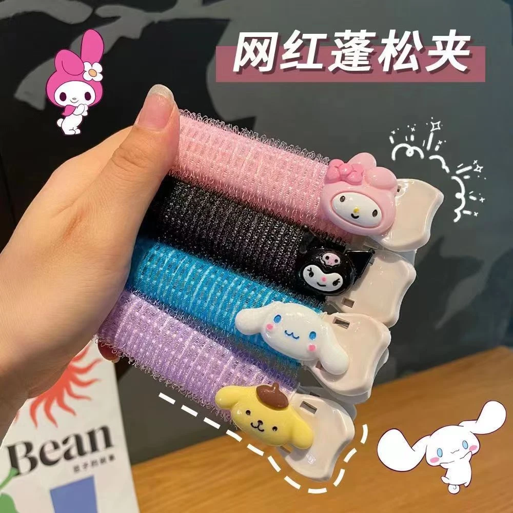 头发蓬松器头顶发根夹高颅顶神器无痕发夹子女网红刘海前额卷发筒