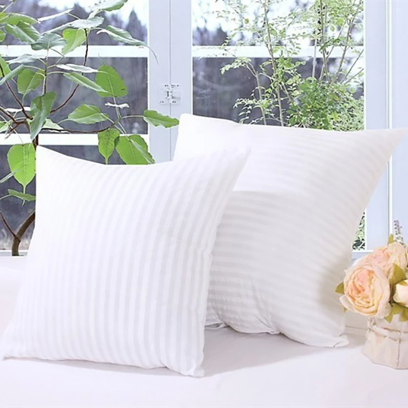 十字绣爱阁枕芯客厅抱枕车枕靠枕枕芯通用四件套手工简约心形方便