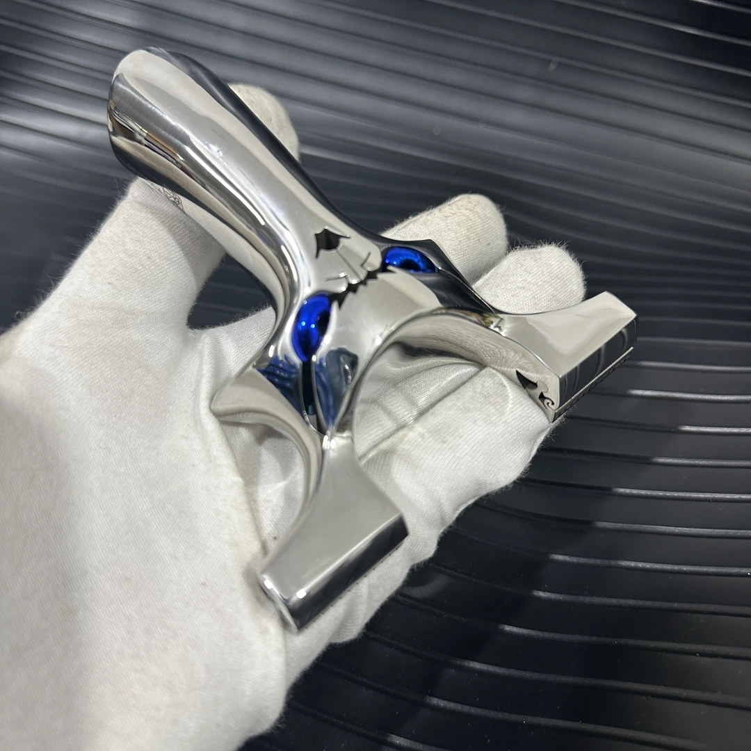 南弓小匠正品【微瑕】镜面高端不锈钢大怪兽恶魔成年人弹弓玩具