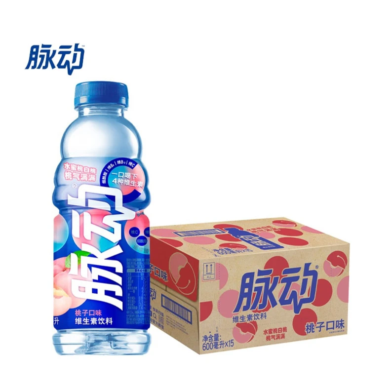 脉动 维生素饮料 桃子口味600ml*1瓶