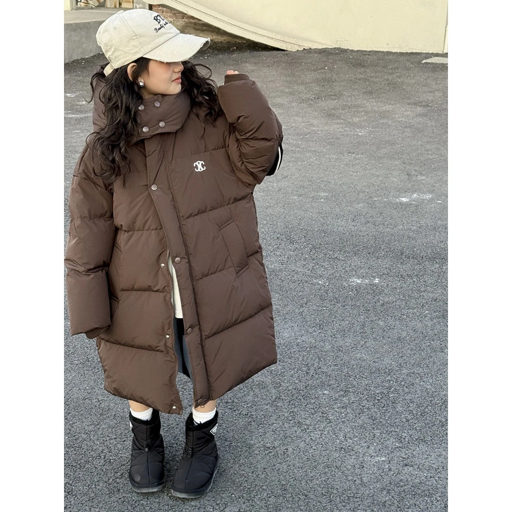 【新年大促】韩国童装儿童羽绒服中长款过膝加厚冬装男童女童宝宝