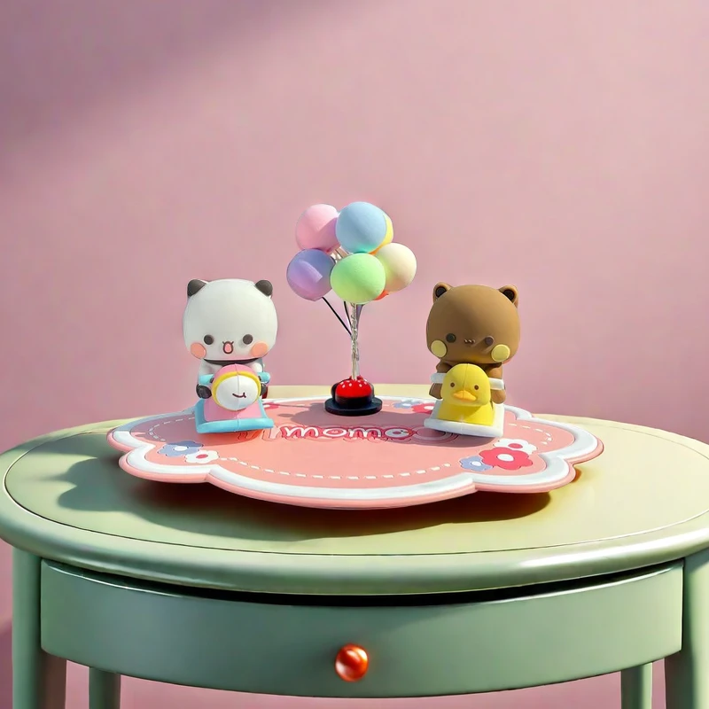 晒豆一二布布摆件玩偶公仔手办可爱卡通动漫潮玩桌面男女朋友礼物