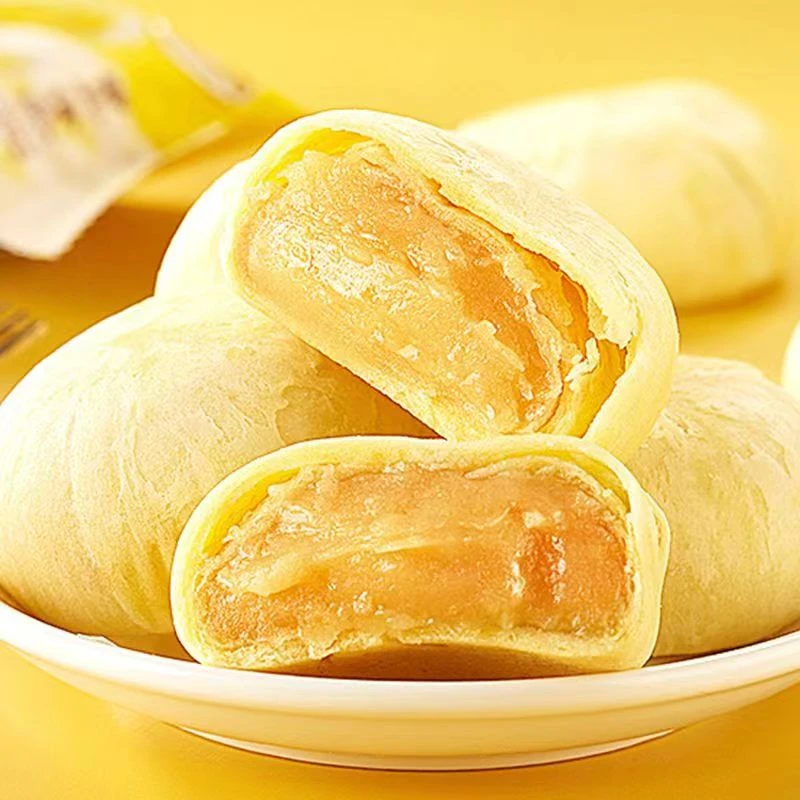 麦万和榴莲饼流心爆浆早餐小吃零食