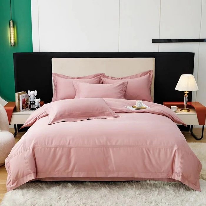 新店福利 100%全棉四件套加厚50双股100支纱包绳四件套 床上用品