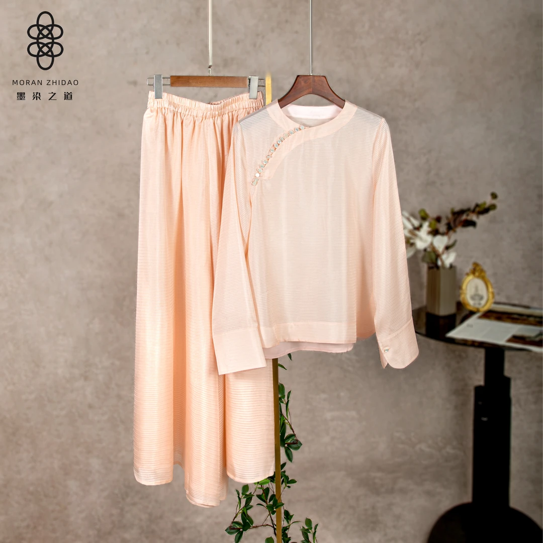 非遗杭罗七梭衣服FF240431