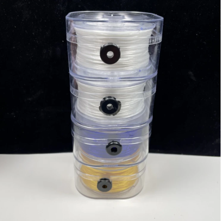 首饰展示架 8mm高档扁丝串珠子文玩手串弹力线穿手链专用弹力绳