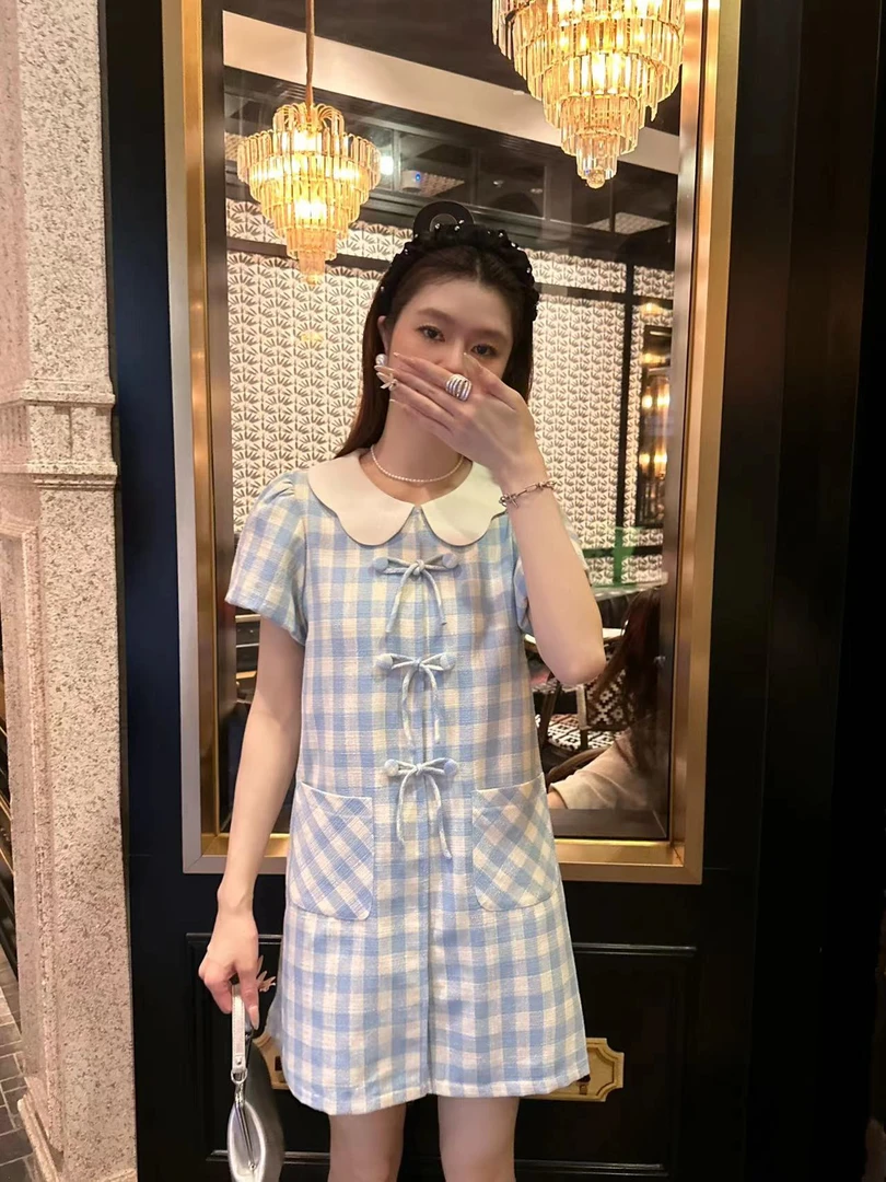 【海盐泡芙】连衣裙 夏季韩系气质时尚百搭气质感高级洋气显瘦法式