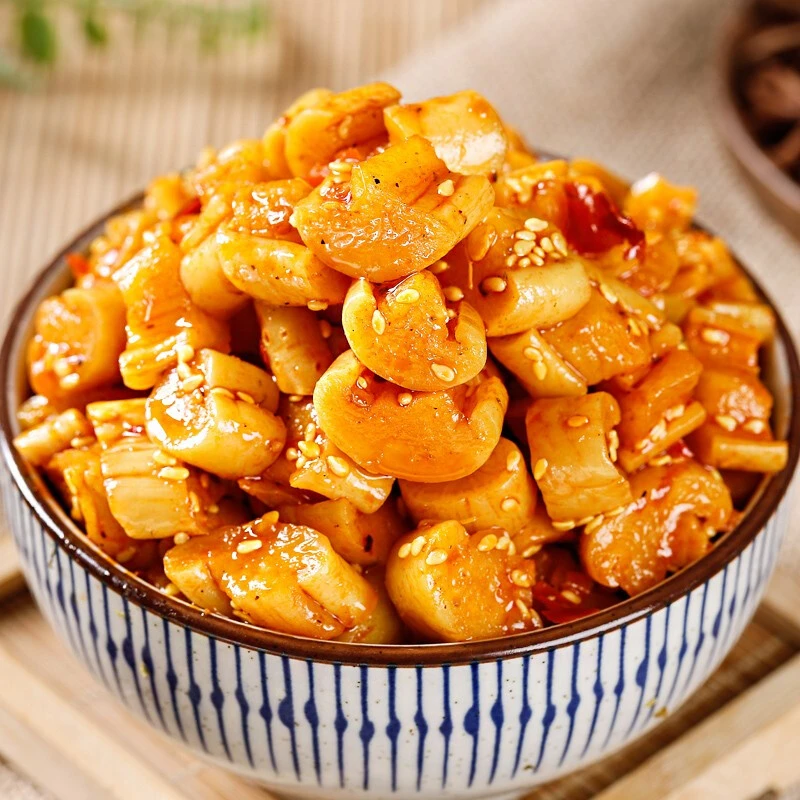 【发一罐约二百八十克】麻辣萝卜干开味下饭菜罐装罗卜丁美食开胃菜