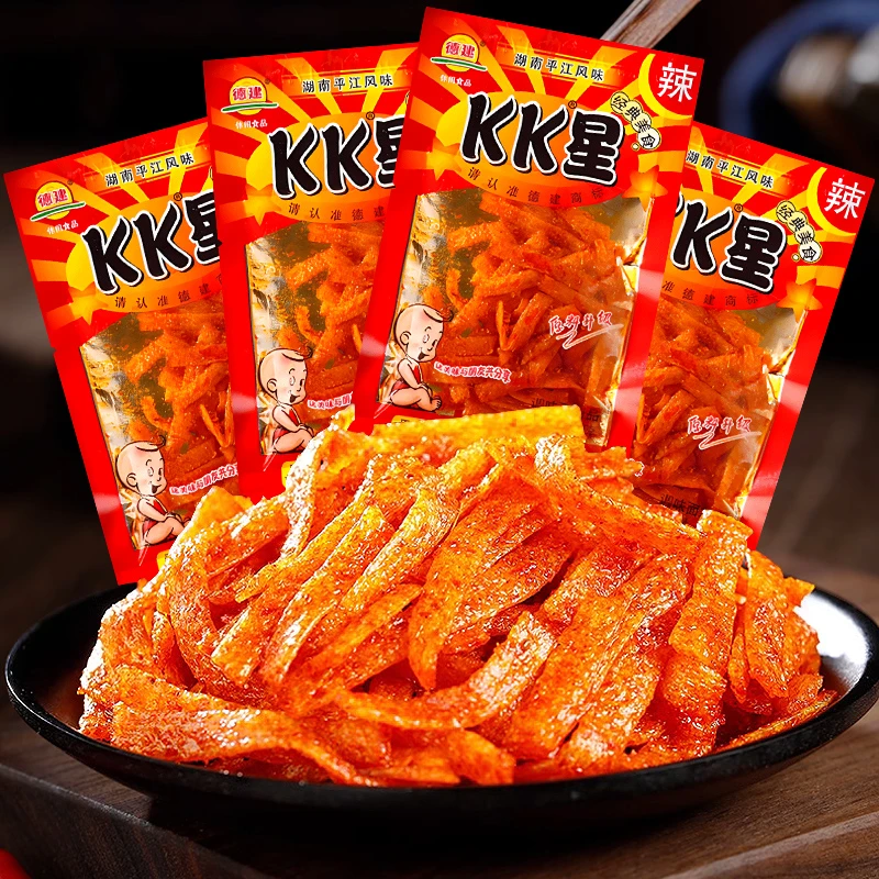 【发三十包】德建kk星辣条湖南特产特辣网红零食爆款